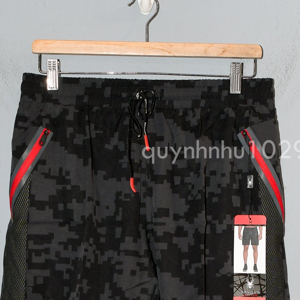 Spyder Active Men’s Woven Short black - Picture 3 of 9